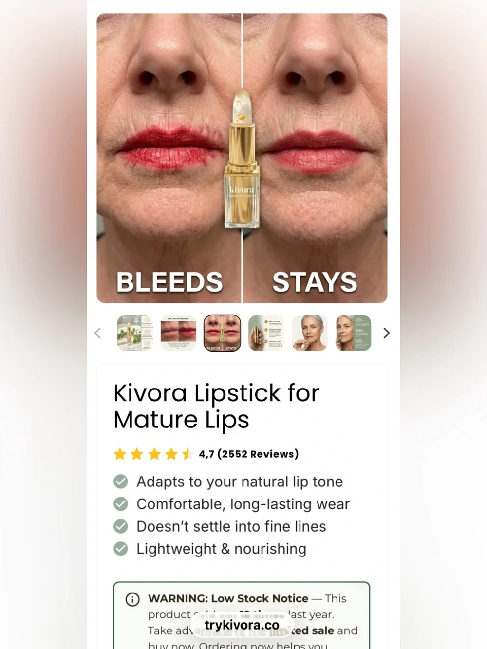 Kivora lipstick